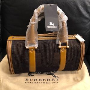 Burberry Prorsum Barrel Bag Dark Marigold